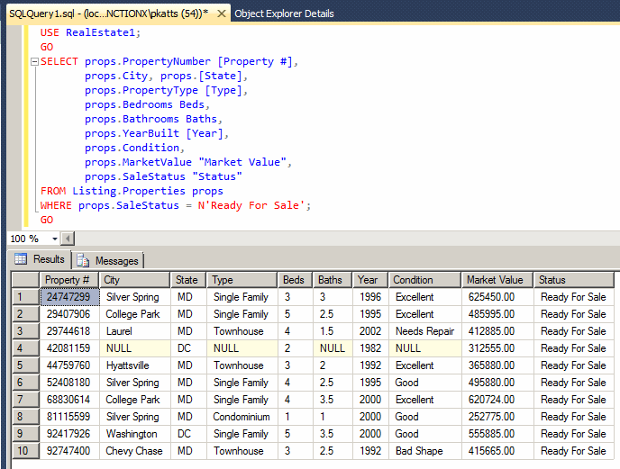 Dealing With NULL Foreign Values