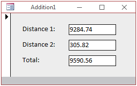 Performing an Addition
