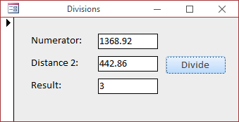 Dividing a Number