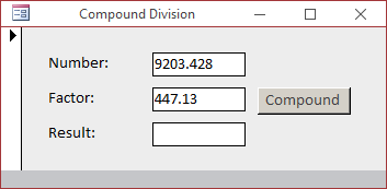 Compound Division