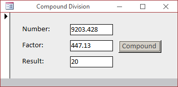 Compound Division
