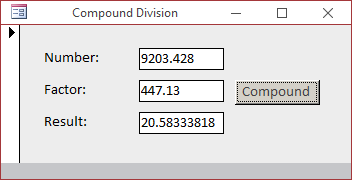 Compound Division