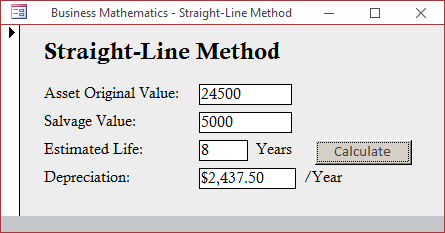 Formatting a Currency Value