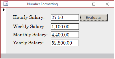 Formatting a Number