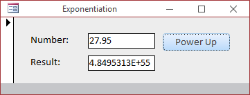 Powering Up a Number