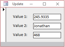 Updating a Variable
