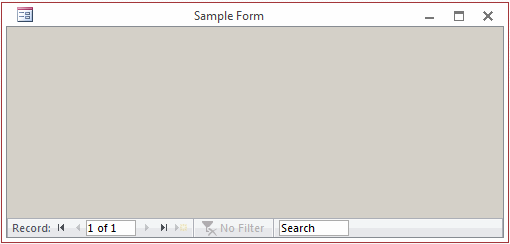 Sample Form