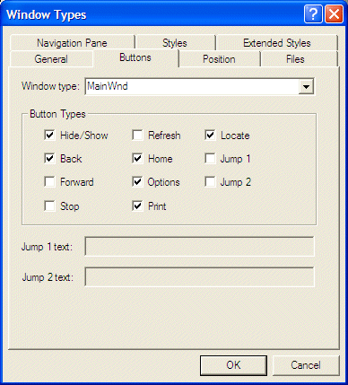 Window Types - Buttons