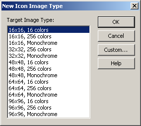 New Icon Image Type