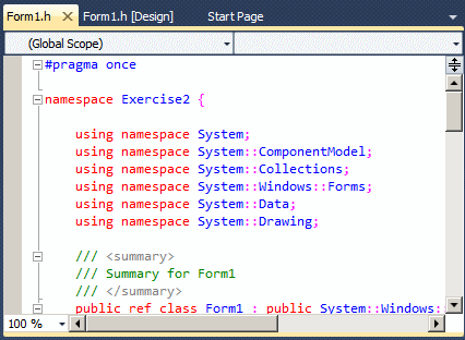The Code Editor