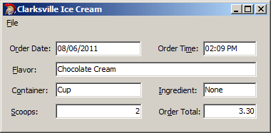 Clarksville Ice Cream