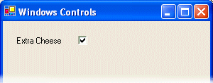 Check box with CheckAlign