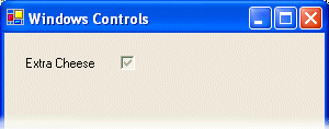 Indeterminate check box