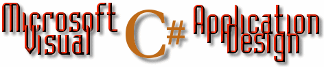 Microsoft Visual C# Application Design