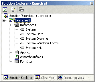 Solution Explorer