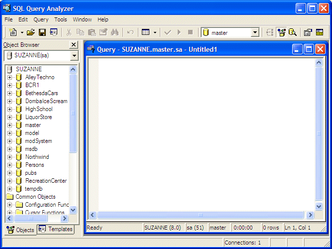 SQL Query Analyzer