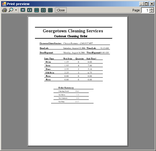 Georgetown Dry Cleaner