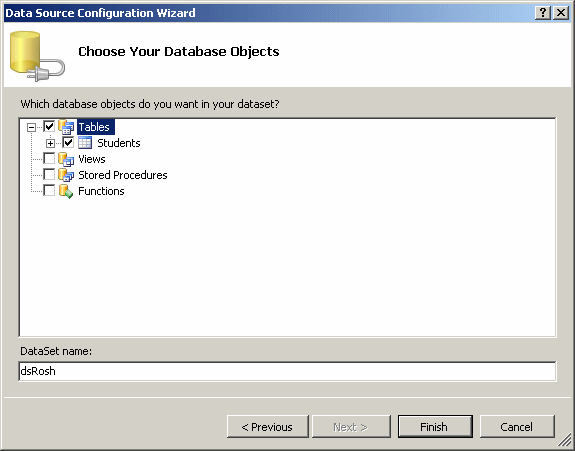 Data Source Configuration Wizard