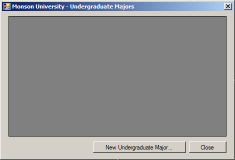 Monson University - Undergraduate Majors