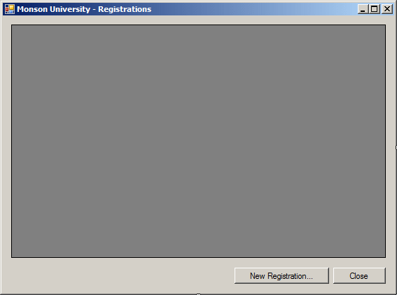 Monson University - Courses Registrations