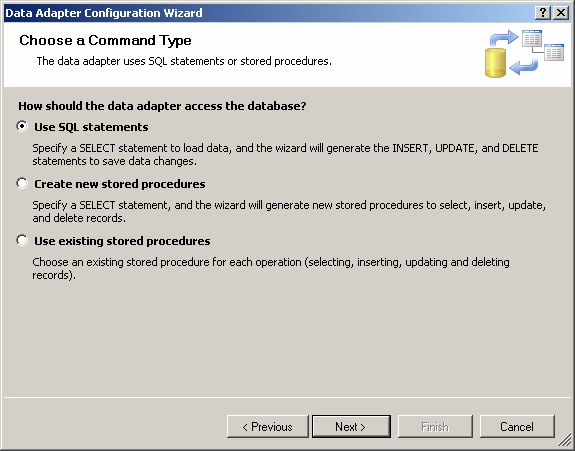 Data Adapter Configuration Wizard