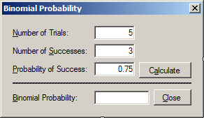 Binomial Probability