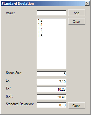 Standard Deviation