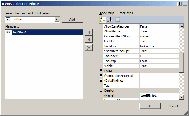 Items Collection Editor