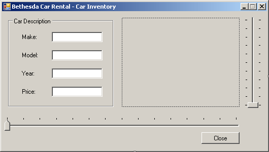 Car Inventory: Form Design