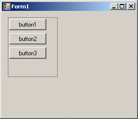 Instead of aligning controls horizontally, you may want to position them vertically. To do this, you can narrow the flow layout panel but heighten it