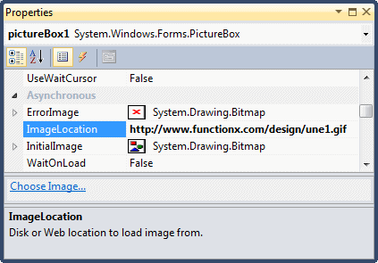 Properties Windows