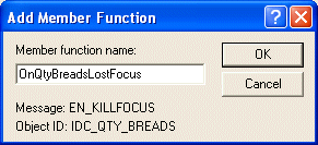 Add Member Function