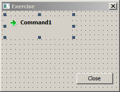 The command button