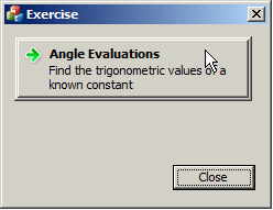 The caption of a command button
