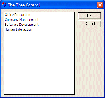 A Tree List With All Items As