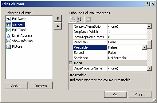 Resizable