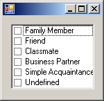 Checked List Box