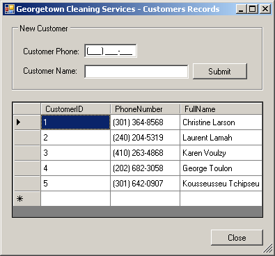 Georgetown Cleaning Services - Customers