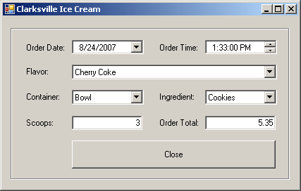 Clarksville Ice Cream
