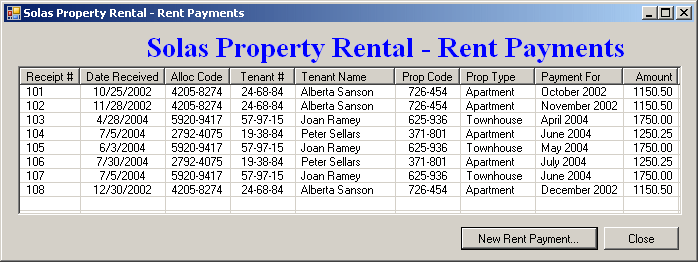 Solas Property Rental