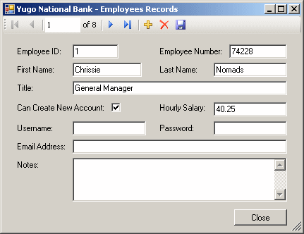 Yugo National Bank - Account Types