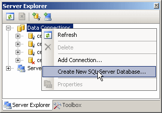 Server Explorer
