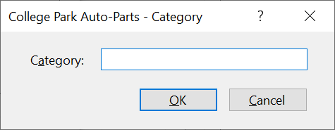 Item Category
