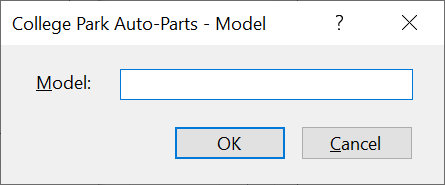 Vehicle Model