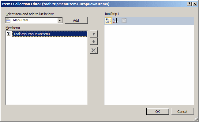 Items Collection Editor