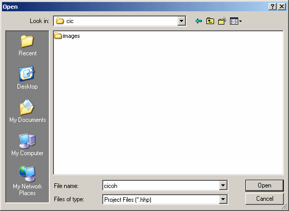 The Open Dialog Box