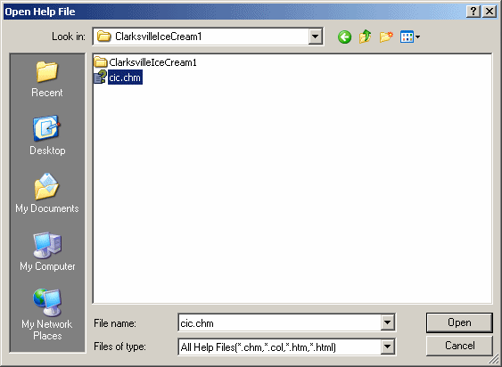 Open Help File
