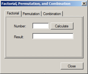 Factorial