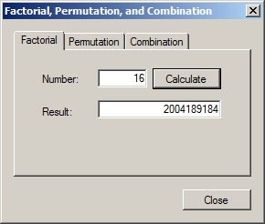 Factorial