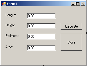 The Calculate Form